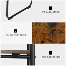 Load image into Gallery viewer, Clothes Rack Free Standing Storage Tower with Metal Frame
