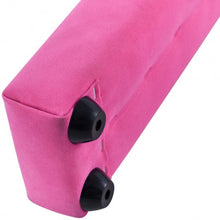 Load image into Gallery viewer, 8' Gymnastics Performance Training Folding Floor Balance Beam-Pink
