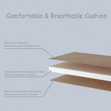 Load image into Gallery viewer, 3-Cube Storage Box Organizer Shoe Bench with Padded Cushion
