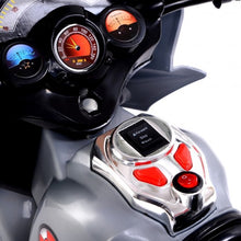 Load image into Gallery viewer, 3 Wheel Kids Ride On Motorcycle 6V Battery Powered Electric Toy Bicyle New-Gray
