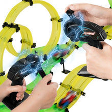 Load image into Gallery viewer, Autoflier Kids RC Rail Car Race Track Set
