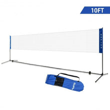 Load image into Gallery viewer, Portable 10" x 5"  Badminton Beach Tennis Training Net
