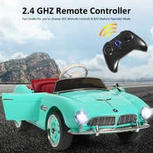 Load image into Gallery viewer, 12 V BMW 507 Licensed Electric Kids Ride On Retro Car-Green

