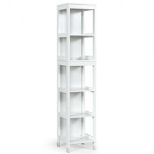 Load image into Gallery viewer, 5-Tier Multifunctional  Bathroom Floor Cabine Storage with 2 Drawers
