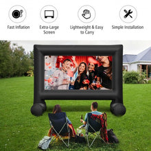 Load image into Gallery viewer, Inflatable Outdoor Movie Projector Screen with Blower-18'

