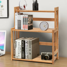 Load image into Gallery viewer, 3-tier Bamboo Spice Rack with Adjustable Shelf
