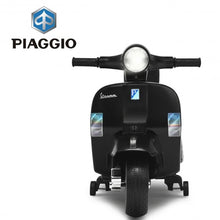Load image into Gallery viewer, 6V Kids Ride On Vespa Scooter Motorcycle for Toddler-Black
