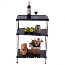 Load image into Gallery viewer, 3-Tiers Adjustable Storage Rack Display Shelf
