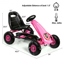 Load image into Gallery viewer, Kids Ride on Car Toy with Adjustable Seat-Pink
