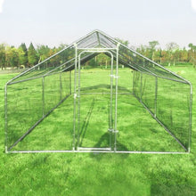 Load image into Gallery viewer, Large Walk in Shade Cage Chicken Coop with Roof Cover-20'
