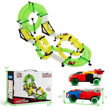 Load image into Gallery viewer, Autoflier Kids RC Rail Car Race Track Set
