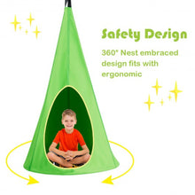 Load image into Gallery viewer, 32" Kids Nest Swing Hanging Seat Hammock-Green
