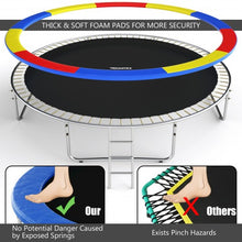 Load image into Gallery viewer, 12Ft Trampoline with Safety Enclosure Net and Ladder Outdoor for Kids Adults
