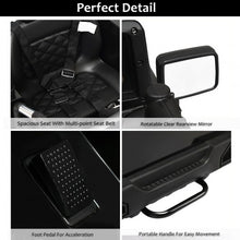 Load image into Gallery viewer, 12V Kids Remote Control Riding Truck Car with LED Lights-Black
