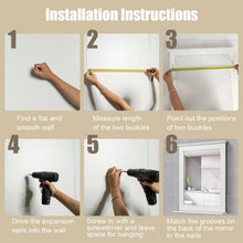 Load image into Gallery viewer, Bathroom Wall Mirror with Shelf Vanity Makeup Mirror
