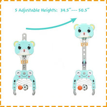 Load image into Gallery viewer, Adjustable Kids 3-in-1 Basketball Hoop Set Stand with Balls
