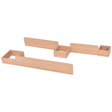 Load image into Gallery viewer, Set of 6 Home Display Floating Wall Mounted Shelves-Natural
