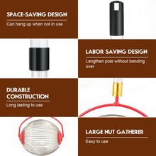 Load image into Gallery viewer, Medium Rolling Nut Gatherer Picks up Balls Nuts &amp; Other Objects
