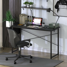 Load image into Gallery viewer, Modern Computer Desk Study Writing Table with Storage Bag for Home and Office-L

