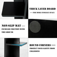 Load image into Gallery viewer, Open Concept Plant Display Shelf Rack Storage Holder-Black
