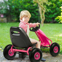 Load image into Gallery viewer, Kids Ride on Car Toy with Adjustable Seat-Pink
