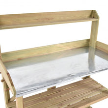 Load image into Gallery viewer, Garden Wooden Plant Bench Work Station

