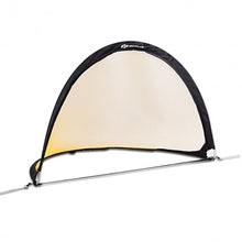 Load image into Gallery viewer, 6' 4' 2.5' Set of 2 Portable Pop-Up Soccer Goals Net-4'
