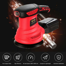 Load image into Gallery viewer, 5" Palm Random Orbit Sander 6 Variable Speed
