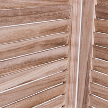 Load image into Gallery viewer, 6 Panels Classic Venetian Wooden Slat Room Screen-Brown
