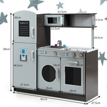 Load image into Gallery viewer, Kids Pretend Play Kitchen Cooking Set with Simulated Sound
