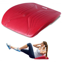 Load image into Gallery viewer, Goplus Ab Mat Abdominal Trainer Sit Up Support Pad-Red
