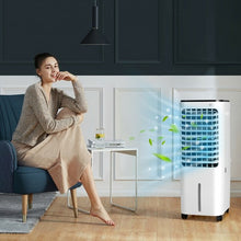 Load image into Gallery viewer, 4-in-1 Convenient Evaporative Air Cooler 12L Water Tank 4 Ice Boxes-White
