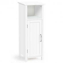 Load image into Gallery viewer, Bathroom Adjustable Shelf Floor Storage Cabinet with Door
