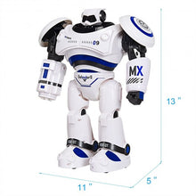 Load image into Gallery viewer, Remote Control Programmable Intelligent Combat Fighting Robot -Blue

