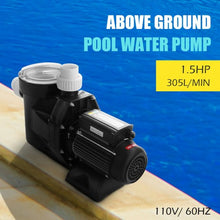 Load image into Gallery viewer, 1.5HP Swimming Pool Electric Pump Water Pump SPA DC 5040 GPH 1-1/2" NPT

