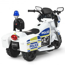 Load image into Gallery viewer, 6V 3-Wheel Kids Police Ride On Car
