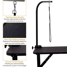 Load image into Gallery viewer, 32" Pet Grooming Table Durable Foldable Rubber Top
