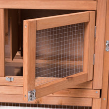Load image into Gallery viewer, Wooden Rabbit Chicken Coop Poultry Cage
