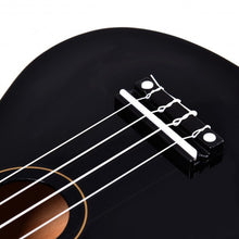Load image into Gallery viewer, 21" 4-String Acoustic Ukulele Musical Instrument-Black
