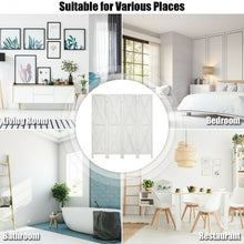 Load image into Gallery viewer, 5.6 Ft 4 Panels Folding Wooden Room Divider-White
