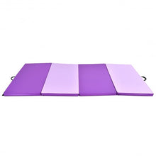Load image into Gallery viewer, 4' x 8' x 2" Gymnastics Mat Folding Anti-Tear Gymnastics Panel Mats

