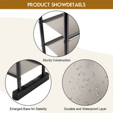 Load image into Gallery viewer, 5-Tier Metal Frame Shoe Rack Space-saving Shoe Organizer
