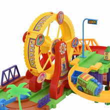 Load image into Gallery viewer, 54 pcs Railway Train Building Blocks with Light &amp; Music
