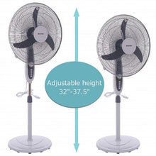 Load image into Gallery viewer, 18" Oscillating Standing Floor Fan
