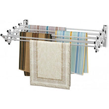Load image into Gallery viewer, Stainless Wall Mounted Expandable Clothes Drying Towel Rack
