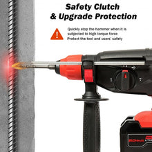 Load image into Gallery viewer, 3 Functions 20 V Cordless Electric Hammer Drill
