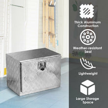 Load image into Gallery viewer, 24" Aluminum Truck Trailer Pickup Storage Underbody Tool Box
