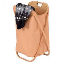 Load image into Gallery viewer, Folding X-Frame Laundry Hamper Clothes Storage Basket
