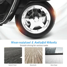 Load image into Gallery viewer, 6V Kids Ride On Vespa Scooter Motorcycle for Toddler-Black
