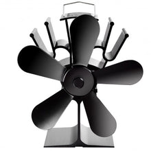 Load image into Gallery viewer, 5 Blades Fuel Saving Stove Fan
